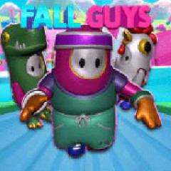 Fall Boys And Girls Running Multiplayer